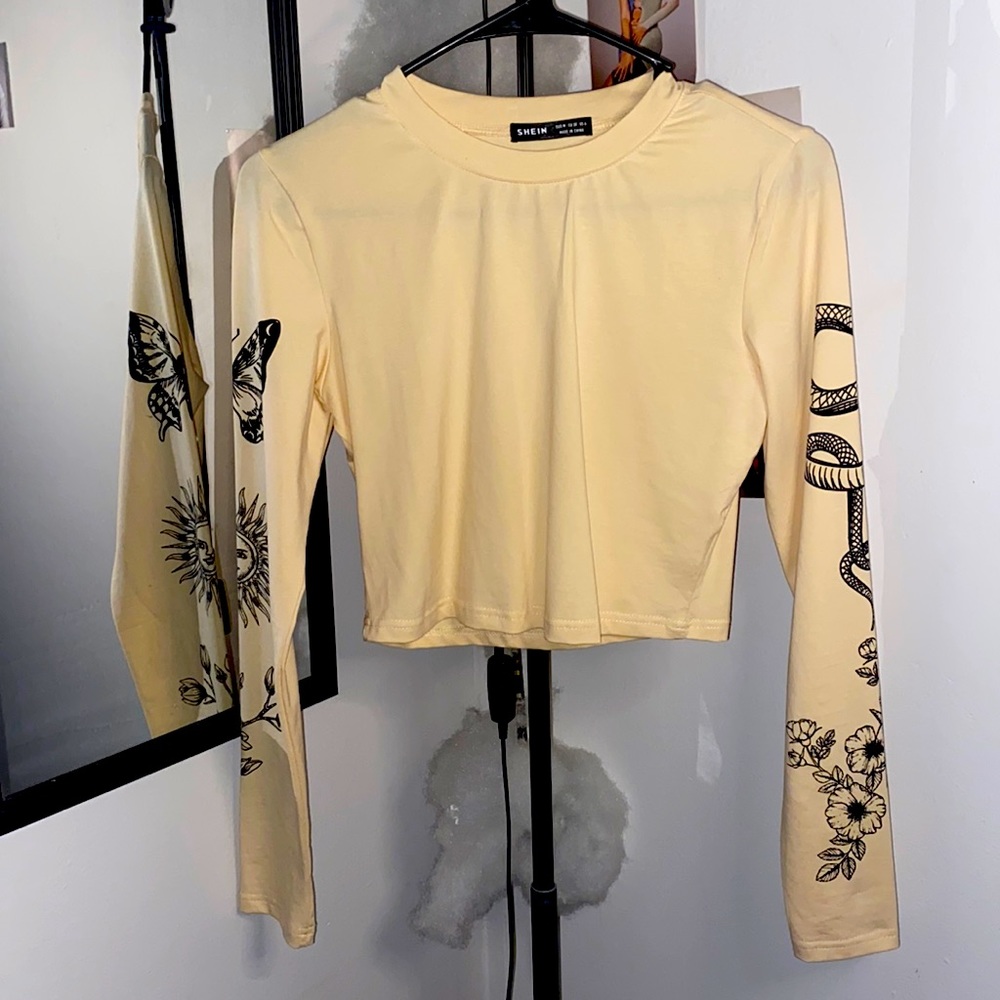 Nude Tan Long Sleeve Shirt